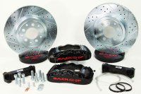 Brake System 14 Inch Front Extreme+ Black 06-09 Chevy TrailBlazer SS BAER Brakes