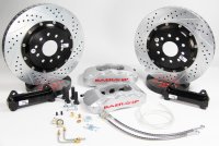Brake System 14 Inch Front Pro+ Silver 91-93 GMC Syclone/Typhoon BAER Brakes