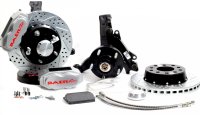 Brake System 11 Inch Front SS4+ Silver 78-87 GM G Body BAER Brakes
