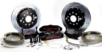 Brake System 14 Inch Rear Pro+ w/Park Brake Black 64-72 GM A Body BAER Brakes