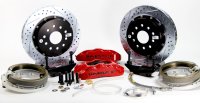 Brake System 14 Inch Rear Pro+ w/Park Brake Red 71-76 GM Full Size Car BAER Brakes