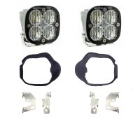 Mercedes Squadron Pro Fog Pocket Light Kit For Mercedes 2014-2018 Sprinter Van (Clear) Baja Desig...