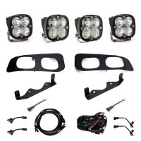 Ford Super Duty 2023-On  Dual Sportsmen Fog Pocket Kit Baja Designs