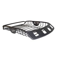 Go Rhino 59047T - SR40 Tubular Steel Roof Rack With 4x Light Mount Openings - 60" Long - Textured...