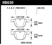 HAWK HP+ Brake Pad Sets