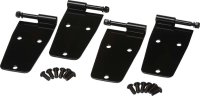 Jeep CJ/YJ Hardtop Door Hinge Set Without Mirror Holes 4 Pieces 76-93 CJ and Wrangler YJ Powderco...