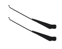 Jeep CJ Windshield Wiper Arms Pair 68-86 CJ Powdercoat Black Kentrol