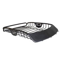 Go Rhino 59017T - SR10 Tubular Steel Roof Rack with Black Fairings - 60" Long - Textured Black