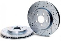 Claw Performance Rotors Front 05-10 Jeep Grand Cherokee All Excl. SRT8 And 06-10 Commander All Ba...