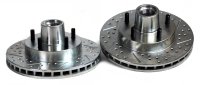 Claw Performance Rotors Front 97-11/99 Ford Expedition 2WD 99-11/99 F150 2WD W/Rear Disc (Lightni...