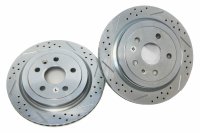 Claw Performance Rotors Rear 10-15 Chevrolet Camaro 3.6L Ls/Lt Models And Various 08-19 Cadillac ...
