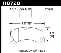 HAWK HPS 5.0 Brake Pad Sets