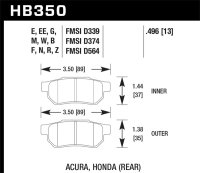 HAWK HPS 5.0 Brake Pad Sets