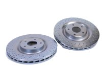 Claw Performance Rotors Rear 06-13 Chevrolet Corvette Z06 Excl. 12-13 Ceramic Composite Brakes 10...