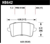 HAWK HPS 5.0 Brake Pad Sets