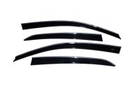 Auto Ventshade 794002 Low Profile Ventvisor Side Window Deflector with Chrome Trim, 4-Piece Set f...