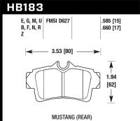 HAWK HPS 5.0 Brake Pad Sets
