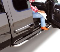 Go Rhino 4140C - 4000 Series SideSteps With Mounting Bracket Kit - Chrome
