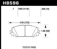 HAWK HPS 5.0 Brake Pad Sets