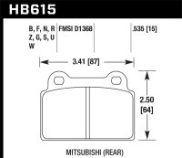 HAWK HPS 5.0 Brake Pad Sets