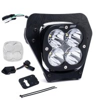 KTM XL80 D/C Headlight Kit w/ Dimmer 2024-Up 450 XCF-W 350 XW-F 500 XW-F Spot Clear Baja Designs