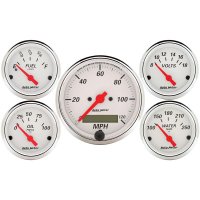AM Arctic White Gauges