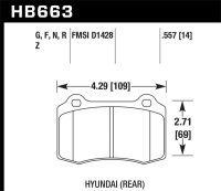 HAWK HPS 5.0 Brake Pad Sets