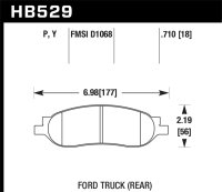 HAWK LTS Brake Pads