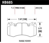 HAWK LTS Brake Pads