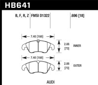 HAWK HPS 5.0 Brake Pad Sets