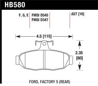 HAWK HPS Brake Pad Sets