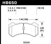 HAWK HPS 5.0 Brake Pad Sets