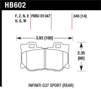 HAWK HPS Brake Pad Sets