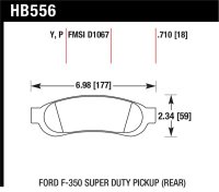 HAWK LTS Brake Pads