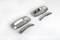 Auto Ventshade 685206 Chrome Door Handle Covers, 4-Door Set w/o Passenger Keyhole for 1999-2006 S...