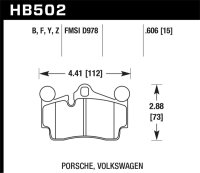 HAWK HPS 5.0 Brake Pad Sets