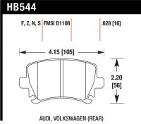 HAWK Ceramic Brake Pad Sets