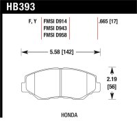 HAWK HPS Brake Pad Sets