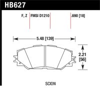 HAWK HPS Brake Pad Sets
