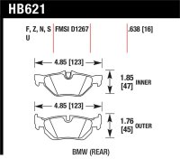 HAWK HPS Brake Pad Sets