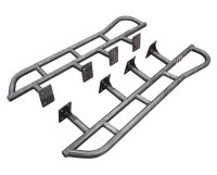 FJ Cruiser Rock Sliders 60.0 Inch Bare without Fill Plates 06-14 Toyota FJ Cruiser All Pro Off Ro...