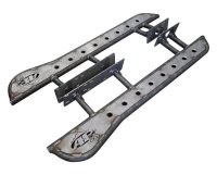 4Runner APEX Rock Sliders Bare with Fill Plates 2010 and Up Toyota 4Runner All Pro Off Road