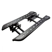 4Runner APEX Rock Sliders Black Powdercoat 2010 and Up Toyota 4Runner All Pro Off Road