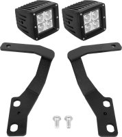10-Present 4unner Ditch Light Brackets with Flood Lights All Pro Off Road