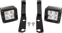 96-02 4Runner Ditch Light Bracket Kit with Flood Lights All Pro Off Road