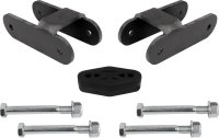 15-22 Chevy Colorado and 15-22 GMC Canyon Rear 2 Inch Lift Shackles Bare All Pro Off Road