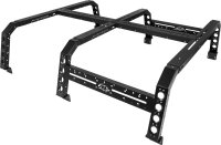 05-23 Toyota Tacoma Bed Rack Long Bed Black Powdercoat All Pro Off Road