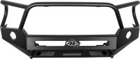 16-23 Toyota Tacoma APEXG3N Front Bumper Aluminum Black Powdercoat Full Hoop All Pro Off Road