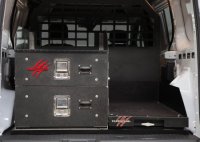 Cargo Slide/Locker Combination Pack Side By Side 30x18 Inches 15-Pres Chevy Tahoe/ GMC Yukon XL C...