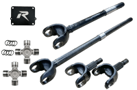 Jeep Wrangler JL and JT 1-Piece Chromoly Discovery Series Front Axle Kit Revolution Gear